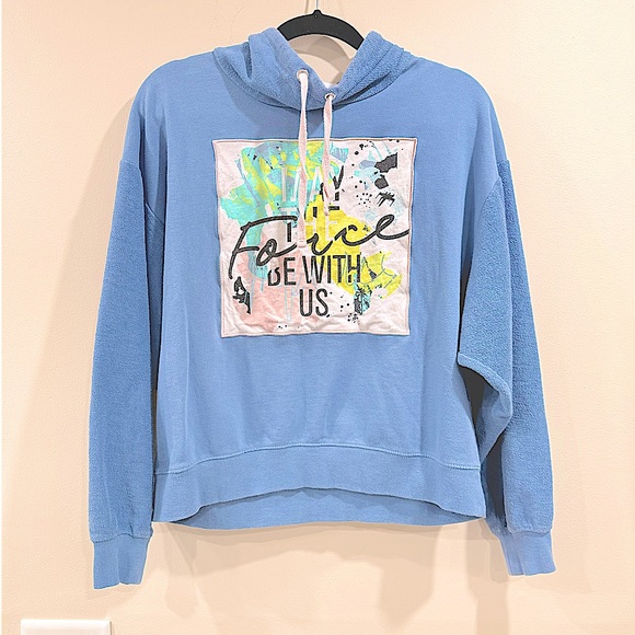 🔥Star Wars Blue and Pink Hoodie🔥 - Picture 1 of 6